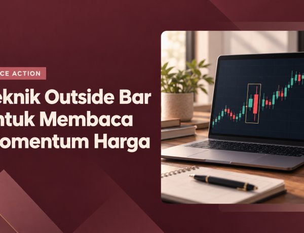 Teknik Outside Bar untuk Membaca Momentum Harga