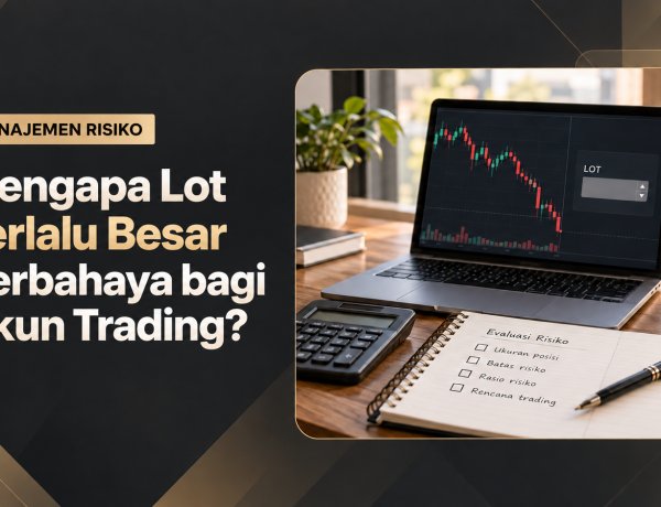 Mengapa Lot Terlalu Besar Berbahaya bagi Akun Trading?