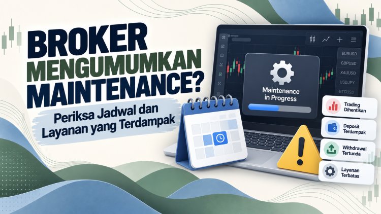 Broker Mengumumkan Maintenance? Periksa Jadwal dan Layanan yang Terdampak