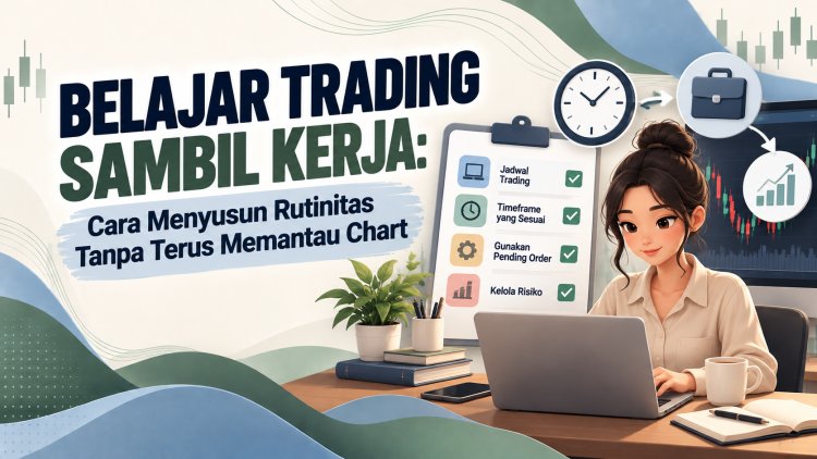 Belajar Trading Sambil Kerja: Cara Menyusun Rutinitas Tanpa Terus Memantau Chart
