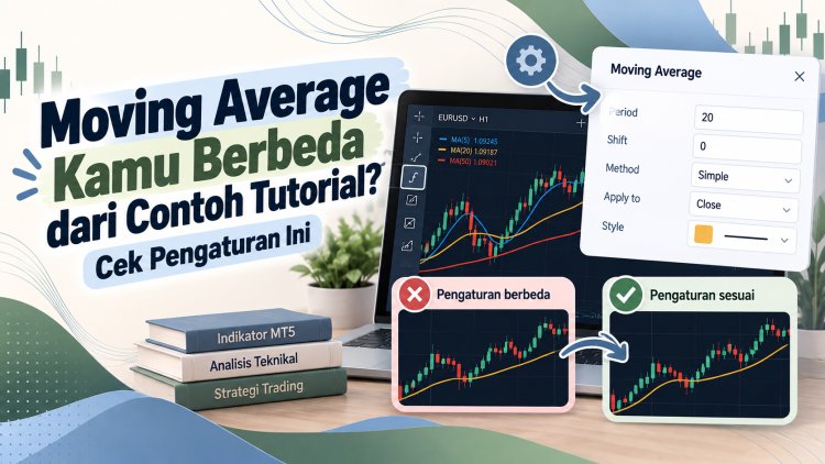 Moving Average Kamu Berbeda dari Contoh Tutorial? Cek Pengaturan Ini