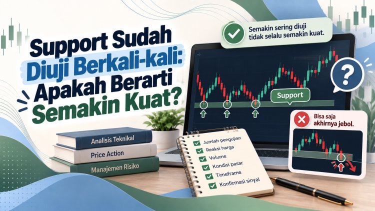 Support Sudah Diuji Berkali-kali: Apakah Berarti Semakin Kuat?