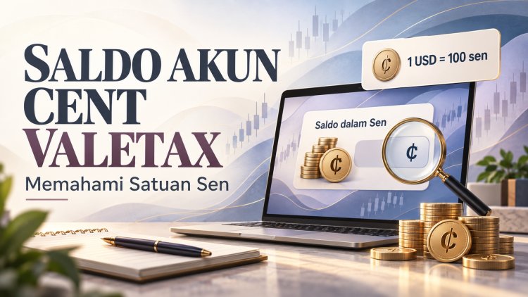 Saldo Akun Cent Valetax: Memahami Satuan Sen