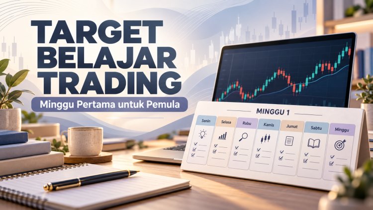 Target Belajar Trading Minggu Pertama untuk Pemula