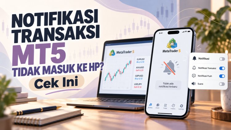 Notifikasi Transaksi MT5 Tidak Masuk ke HP?