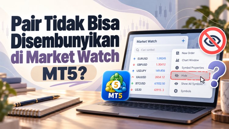 Pair Tidak Bisa Disembunyikan di Market Watch MT5?