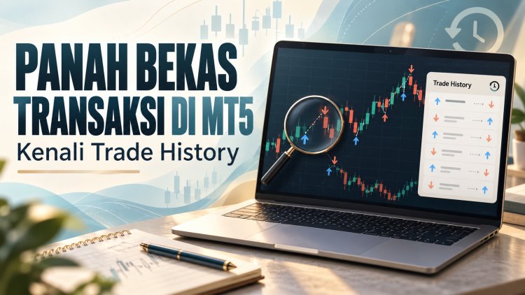 Panah Bekas Transaksi di MT5: Kenali Trade History