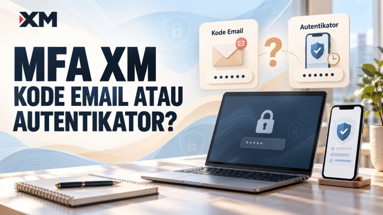 MFA XM: Kode Email atau Aplikasi Autentikator?