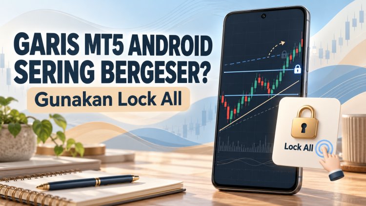 Garis MT5 Android Sering Bergeser? Gunakan Lock All
