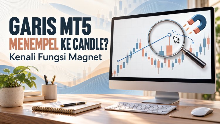 Garis MT5 Menempel ke Candle? Kenali Fungsi Magnet