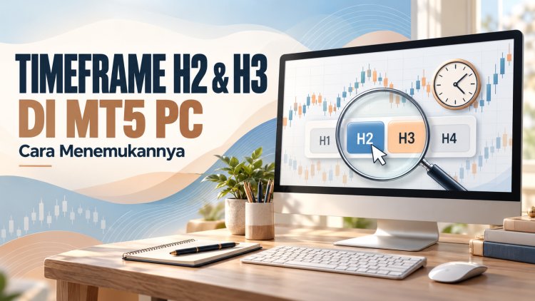 Cara Menemukan Timeframe H2 dan H3 di MT5 PC