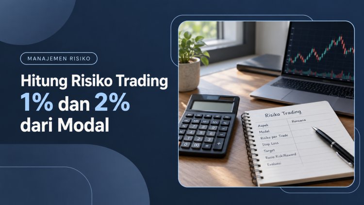 Cara Menghitung Risiko Trading 1% dan 2% dari Modal