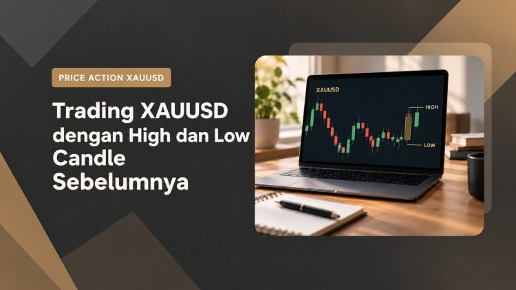 Trading XAUUSD dengan High dan Low Candle Sebelumnya