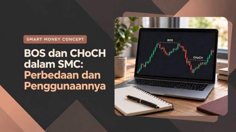 BOS dan CHoCH dalam SMC: Perbedaan dan Penggunaannya