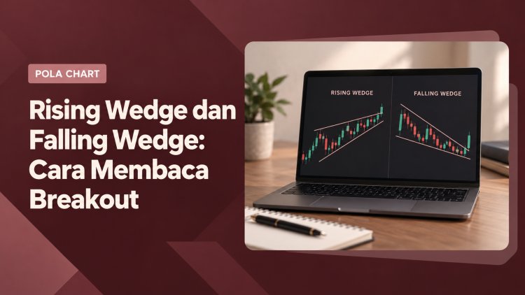 Rising Wedge dan Falling Wedge: Cara Membaca Breakout