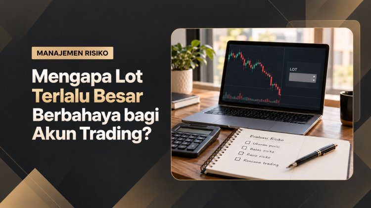 Mengapa Lot Terlalu Besar Berbahaya bagi Akun Trading?