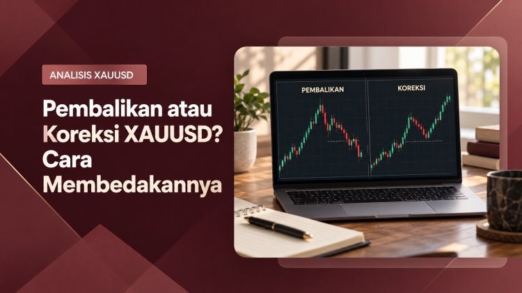 Pembalikan atau Koreksi XAUUSD? Cara Membedakannya