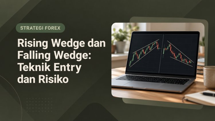Rising Wedge dan Falling Wedge: Teknik Entry dan Risiko