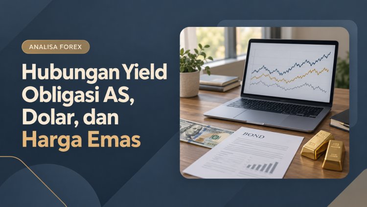 Hubungan Yield Obligasi AS, Dolar, dan Harga Emas